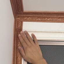 230cmx8cm Thicken 3D Pattern Embossed Foam Self-Adhesive Skirting Wall Sticker Waterproof Anti Dirt Soft Wall Decoration Lines