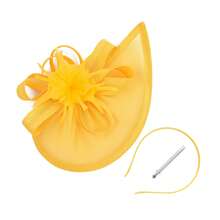 1 Stück fächerförmiger Tee-Party Fascinator Hut für Frauen, Kentucky Kopfbedeckung Derby Pillbox Kirchenhut für Cocktail Hochzeit, Haaraccessoires, kleine Hüte, Mini Fascinator, Mini Mütze