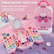 Kids Washable Makeup Toys - Girls Children Makeup Set, Real Makeup Set, Toddler Little Girls Makeup Kit, Accessories Color And Position Random - Multicolor - View 13