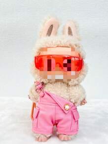 1 Piece Compatible With Labubu Colorful Glasses, Dazzling Protective GogglesIt's Suitable For Sizes Around 17 Cm And 10 Cm.