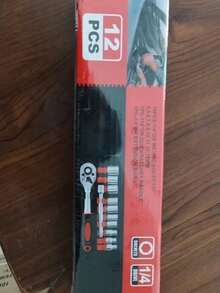 12pcs/46pcs Professional Automotive Master Tool Kit - High-Quality Tools Set For Car, Bicycle And Motorcycle Repair - Compact, Portable, All-In-One Solution With Ratchet Wrench, Various Screwdriver Sets, Battery Not Included - One Of The Essential Travel Tool Kits