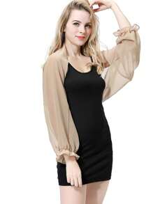 1 Stück Damen stilvoller einfarbiger Schal, modische, lässige, atmungsaktive, ärmelloser Kleid-Oberbekleidung, Sommer-Polka-Punkt-Schal-Cover-Up, geeignet für den täglichen Gebrauch, Partys und Anlässe