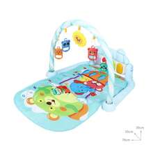 Baby Spielmatte mit Musik-Klavier, entwicklungsförderndes Fußklavier Baby Spielzeug