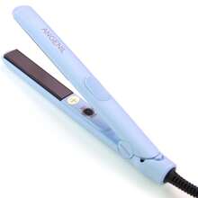 ANGENIL Chapinha de Cabelo Miniatura Titanium ANGELIL Pro Adequada para Cabelos Curtos. A Chapinha de Cabelo Miniatura de Voltagem Dupla tem 0,75 polegadas (aproximadamente 1,8 centímetros) de comprimento, com várias cores e pode ser usada tanto para cabelos lisos quanto cacheados. Bordas retas pequenas, silicone anti queimadura, 3 níveis (140°C - 160°C - 190°C)