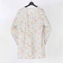 [ナイガイ] 割烹着 LIBERTY リバティ 花柄 エプロン オシャレ 前ボタン 撥水加工 ポケット付き 北欧風 浴衣 キッチン 和装 着物 レディース 70554003 - 70554003-ピンク91 - チェックする 5