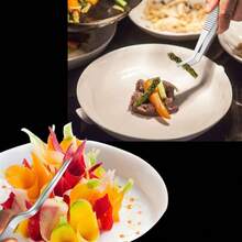 3/2/1 件套不锈钢剥蒜器、鱼骨夹、拔毛夹，适用于剥蒜和去除鱼骨，不锈钢猪毛夹，厨房用品 - 銀色 - 查看 10