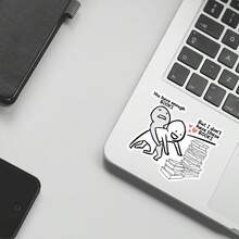3Inch You Have Enough Books But I Don'T Have These Books Sticker, Perfect For Laptops, Notebooks, E-Readers, Or Book Carts, A Relatable Design For Book Lovers Who Always Find Room For One More Story, Ideal For Bibliophiles, Romance Readers, And Tbr Stack Builders, A Fun Gift For Friends - Multicolor - View 7
