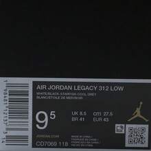 Nike Men's Air Jordan Legacy 312 Low Casual Sneakers CD7069-118 - Orange - View 8