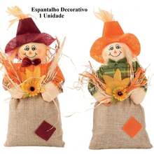27cm June Scarecrow – Assorted Decoration For The Arraiá! - Multicolor - View 1