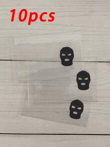 10/20/30个装PVC磨砂卡套，透明身份证和驾驶证保护套，硬质竖款塑料保护袋，防磁，适用于办公室、学校、信用卡、工作卡和钥匙卡 - 彩色 - 查看 10