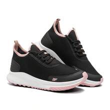 Women's Gym Shoes Walking Training Sports Shoes Comfortable Breathable BF Shoes Flow - Đen và Nude - Xem 6