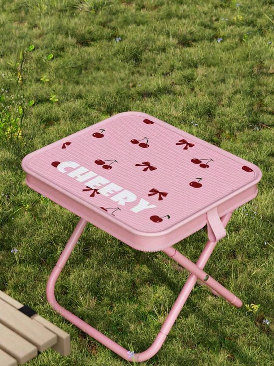 1 Piece Handbag-Style Portable Folding Chair, Multifunctional For Camping, Fishing, Picnic And Travel, Compact Stool That Transforms Into A Handbag When Folded