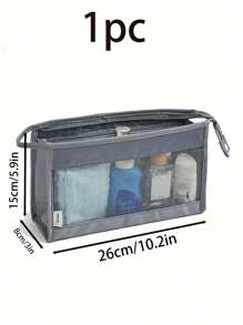 7 Stücke Reisetaschen mit großer Kapazität, wasserdichte tragbare Aufbewahrungstaschen für Kleidung, Hosen, Schuhe, Socken, Gepäckaufbewahrungstaschen, Reißverschluss-Aufbewahrungstaschen mit großer Kapazität, tragbare Reise-Tragetaschen, Aufbewahrungstaschen, Netztaschen, Kosmetiktaschen