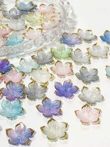 Acryl DIY Accessoires, cremefarbene Klebstoff Handyhüllen, Haarclips, dekorative Accessoires Materialien, Barock Accessoires, DIY handgemachte Ohrringe, Kopfbedeckungen, Schuhe, Kleidungsaccessoires. Dieses Produkt wird vielfältig in der Dekoration, als Anhänger verwendet.