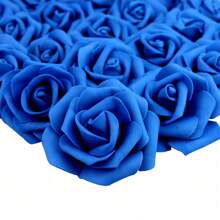 15pcs/20pcs/25pcs/30pcs/50pcs 7cm Diameter Artificial Foam Flower For DIY Party Decoration