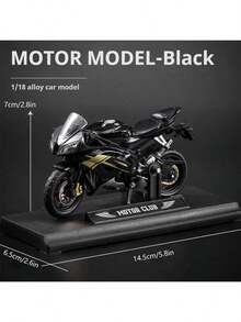1:18比例收藏版合金摩托车模型 - 川崎杜卡迪运动自行车仿真模型,礼物 - 生日礼物 - 毕业礼物 - 彩色 - 查看 5