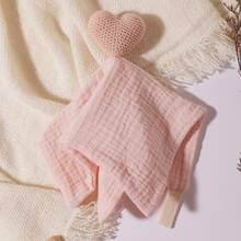 1pc Customized Embroidered Name Baby Rabbit Comforter Soft & Cute, Great Gift For Baby Boys & Girls - Multicolor - View 15