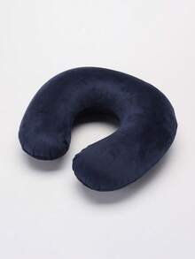 1pc Travel Neck Pillow, Neck Support Pillow For Airplane, Car, Home, Office, Soft Cover Design, U-Shaped Portable Cushion For Students And Adults, Supports And Protects Neck When Learning Or Cycling, Suitable For Other Travel Occasions, Comfortable Car Pillow, Cute Support Pillow, Travel Accessory, Cartoon Creative High-Speed Rail Nap U-Shaped Pillow, Neck Decor, Suitable Gift For Men And Women, Essential For Postman, Back To School Essential, Christmas Gift - Multicolor - View 3