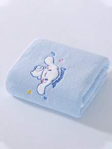1条可爱卡通人物珊瑚绒柔软吸水速干不掉毛手巾/浴巾，浴室用品。面巾尺寸：34*75厘米，浴巾尺寸：70*140厘米 - 彩色 - 查看 8