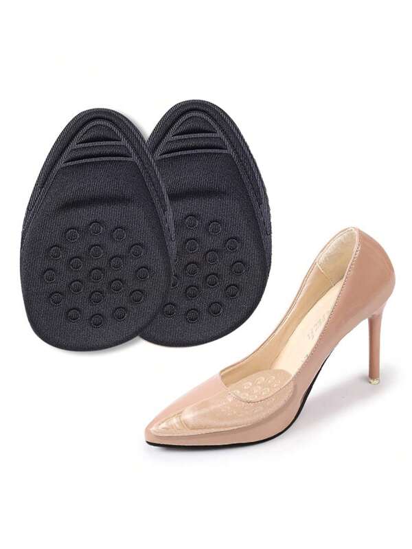 1 Pair Of Half-Size Pads, Pain-Proof And Soft, Shoes Are Larger Or Smaller, And The Size Of The Forefoot Half Pad Is Reduced.
