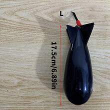 Carp Fishing Rocket Feeder Spod Bomb Float Decoy Bait Rack Pellet Rocket Feeder Fishing Bait Feeder Fishing Tackle Accessories