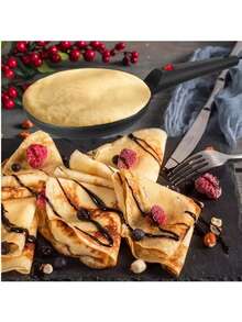Portable Non-Stick Electric Crepe Maker For Home Use, Automatic Pancake And Crepe Machine - US A Type Plug(110-127V) - View 6