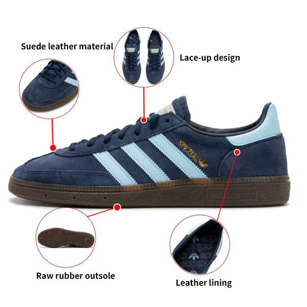 Adidas HANDBALL SPEZIAL Comfortable And Lightweight Sport Casual Sneakers, Unisex BD7633