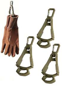 1个手套夹，手套固定器，工作手套夹，适用于工作腰带、建筑工地、男士工具