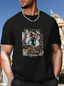 Men T-Shirts - White - View 2