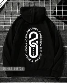 Jorge E Mateus Sweatshirt Tribute 20 Years Tour Show Farewell Singers Duo Our Story Gives  Fans 2025 - 黑色 - 查看 1