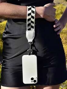 带拉链口袋的手机带、带拉链挂绳的防掉落手机壳、钱包卡槽、可调节斜挎手机带、带肩带的斜挎包手机带、肩带或腕带手机挂绳。 - 彩色 - 查看 5