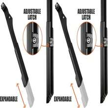 BV Chromium Adjustable Bicycle Kickstand With Concealed Spring-Loaded Latch, For 24-29 Inch Bike Kickstands - Heavy Duty Plus 121lbs - View 3