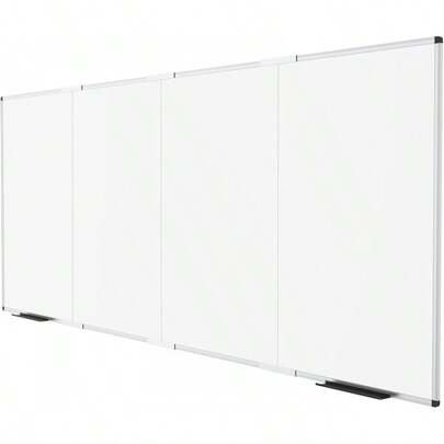 VIZ-PRO Magnetic Whiteboard Dry Erase Board, 36 X 24 Inches White Board, Silver Aluminium Frame