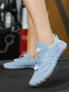 女士户外运动耐磨速干游泳潜水沙滩透气软底室内外健身水上鞋 - 月色 - 查看 6