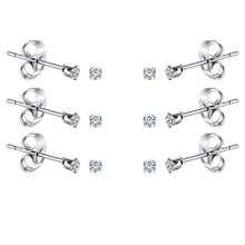 12PCS Stainless Steel Cartilage Piercing Tiny Stud Earrings Dot Upper Cartilage Helix Lobe Second Third Hole Ear Piercing Jewelry Small Ball Earring Set For Women Men 2mm - Earrings - View 12