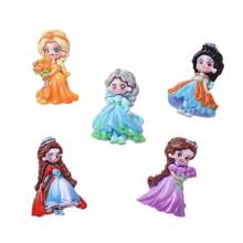 10pcs Assorted DIY Princess & Cartoon Character Earrings, Hair Clips, Jewelry Accessories, Stationery, Phone Case, Keychain, Cup, Charms, Decorative Stickers