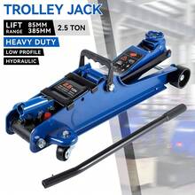 2.5 Ton Low Profile Hydraulic Car Jack - Portable Steel Lifting Solution For Garage Repair And Workshop Use - Blue - View 4