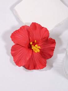 3 pièces, épingles à cheveux élégantes et minimalistes à fleurs d'hibiscus hawaïennes, convenant pour un port quotidien, décontracté, en soirée, pour le travail, les vacances, assorties à la tenue. Accessoires capillaires, pinces à cheveux, pinces barettes