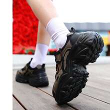 Fashionable Women's Steel Toe Safety Shoes - Lace-Up Style, Durable Anti-Slip Anti-Crush Anti-Puncture Lightweight Safety Work Shoes With Shock Absorption, Protective Work Boots - View 5