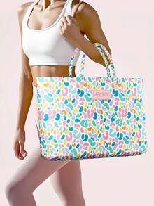 Yoga Gym Bag For Women & Men – Large Capacity Waterproof Sports Tote, Lightweight Travel Workout Bag For Fitness, Pilates, Swimming, Outdoor & Daily Use