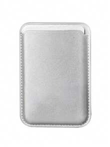 Apple Magsafe Leather Magnetic Adhesive Card Slot PU Leather Card Holder