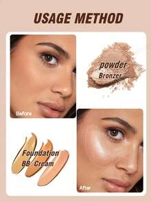 1 pensulă mare pentru fond de ten cu cap circular oblic, pensulă profesională de machiaj din păr sintetic pentru conturare, pensulă pentru fond de ten, pensulă pentru corector, pensulă pentru blush, pensulă pentru contur, pensulă pentru blush, pensulă pentru bronzer, pensulă pentru pudră, pensulă pentru fond de ten, pensulă pentru blush