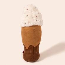 Chocolate Ice Cream Plush Doll Stuffed Doll Pillow Cake, Funny Cold Drink, Milk Tea, Ice Cream Cone, Gift For Girls, Summer - Brown - View 11