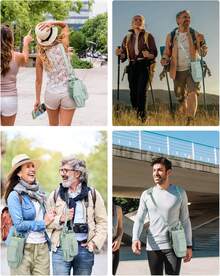 Water Bottle Carrier Bag With Phone Pocket For 30oz 40oz Tumbler With Handle Accessories Insulated Water Bottle Holder Pouch With Strap Water Bottle Sling Bag Crossbody With Straw Cover - 軍綠色 - 查看 8