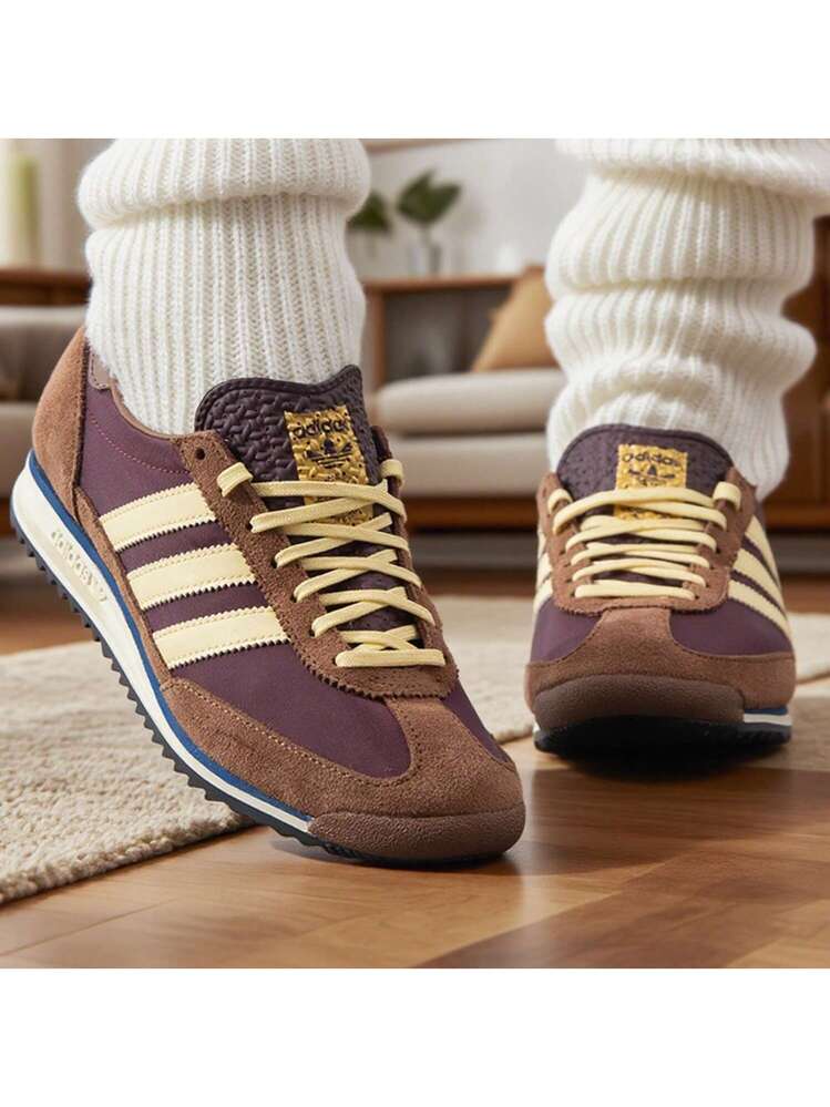adidas gazelle silver green womens Karintha Suede Lo Shoes – La Garçonne main image 1