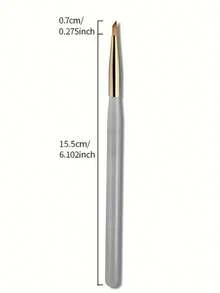 Aihh 3 件套美甲画笔，花卉、蝴蝶和叶子图案美甲画笔工具 - 黃色 - 查看 2