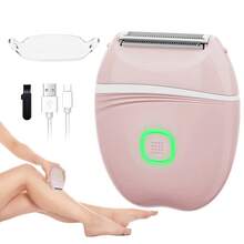RAF USB充电式无痛脱毛仪，男女通用，可用于面部、腿部、手臂、腋下和比基尼区域。秋冬季、圣诞节和情人节特惠礼品。 - 彩色 - 查看 2