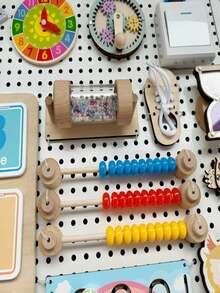 إطار سلم تسلق لوحة كسرة مبكرة التعليمية للأطفال، ألعاب تجميع لوحة المباراة لأعمار من 2-3 سنوات