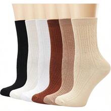 6 colores (albaricoque+café claro+café + blanco + crema + negro)
