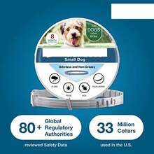 Sest Small Dog Vet-Recommended Flea & Tick Treatment & Prevention Collar For Dogs Under 18 Lbs. | 8 Months Protection  Cartoon    Fabric    Vet-Recommended Flea & Tick Treatment - 2 包 - 查看 7